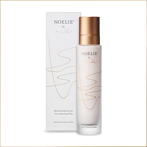 NOELIE Moisturising Enzyme Face Cleansing Balm 100ml | hochwirksame Naturkosmetik | Premium 3-in-1 Enzym-Peeling für spürbar reine Haut | befreit trockene Haut von Schadstoffen | Made in Germany