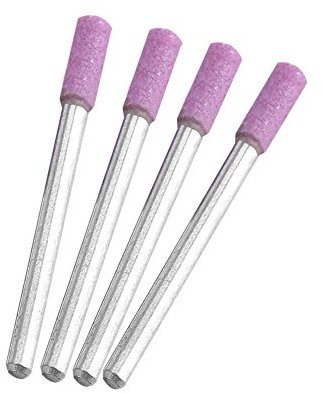 Miokycl Schleifscheiben-Schleifscheiben-Schleifschaft-Drehwerkzeuge mit 4 mm Schleifsteinkopf, 50 Stück