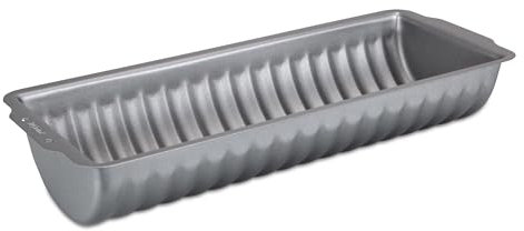 Städter we love baking Rehrückenform 30x11cm, Antihaftbeschichtete Form für perfekte Backergebnisse, Silber, 1500ml, PFAS-frei, Temperaturbeständig bis 250°C