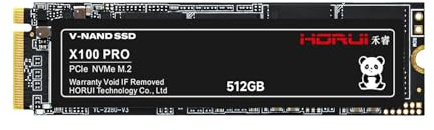 Yahboom 512GB M.2 NVMe SSD PCIe 3.0 3D NAND M.2 2280 PCIe Internal SSD, Read/Write Speed up to 2500/1500 MB/s,Compatible with Laptop Jetson Raspberry Pi5 PCIE (512GB M.2 SSD)