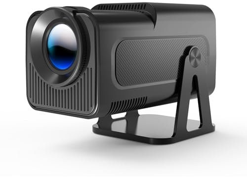 Magcubic Android 13 HY320 Smart Projector 4K Netflix Official, 320 ANSI Projector with WiFi Bluetooth, 180° Rotatable, Auto Keystone, ChatGPT Voice Assistant Portable Video Proyector for Bedroom