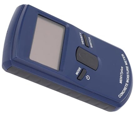 EBTOOLS Digital Hygrometer Humidity with LCD Display and Alerts for Concrete & Various Materials