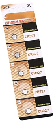 Laikoutd 5/10 Pièces 3V CR927 Pile Bouton Lithium Pile Bouton Montre Piles pour Jouet Horloge Télécommande Calculatrices Étanche Coin Batteries