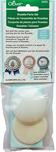 Clover Rosette Teile Set: Groß