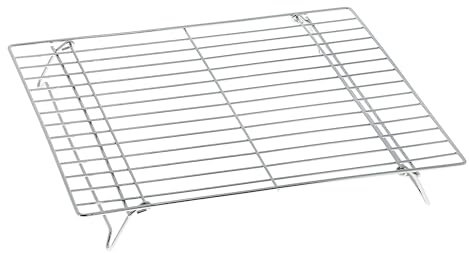 Qualtex Folding Base Oven Shelf Rack Grill Tray For Diplomat Oven Cookers 380mm x 320mm