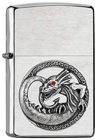 Zippo Lighter, Metal, Silver, Normal