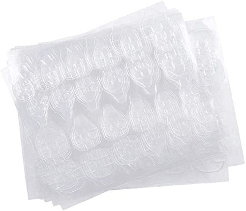 (240 PCS) Onglets Adhésifs pour Ongles Double Face Gelée pour Ongles Adhésif Double Face Colle pour Ongles Autocollants 10 Feuilles pour Les Femmes Meilleur Choix