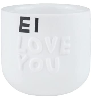Räder Guten Morgen. Eierbecher Ei Love You
