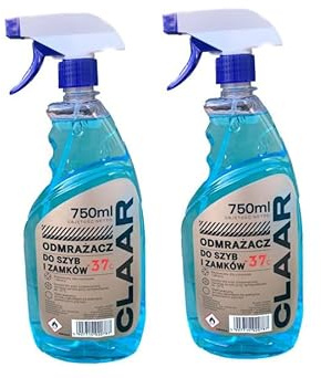TRANS - PAL Car Essentials - Fast Acting De-icer - 2 x 750ml - Multi-pack - for car windows, door locks, latches, headlights