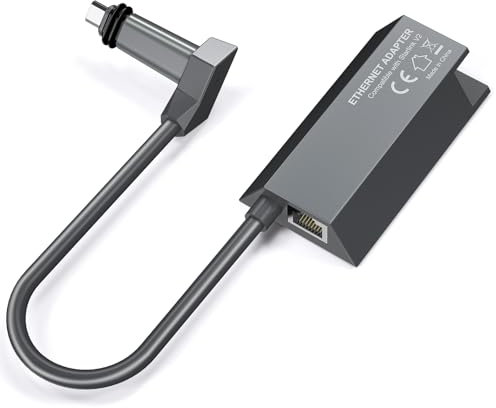 DuHeSin Adaptateur Ethernet Starlink Internet par Satellite V2 pour antenne parabolique rectangulaire, Adaptateur Ethernet Starlink avec Connexion réseau Stable pour Starlink Actuated Gen 2