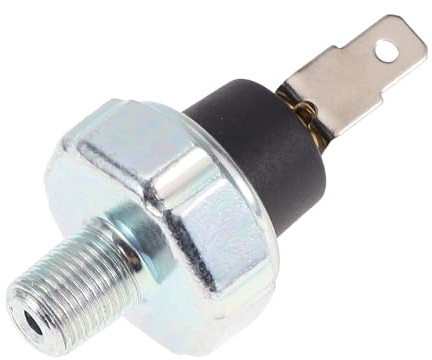 VekAuto Sensor De Presión De Aceite Del Motor Compatible Para Honda Para Acura 1991-1994, Duradero Metal Plástico Tono Negro Plata