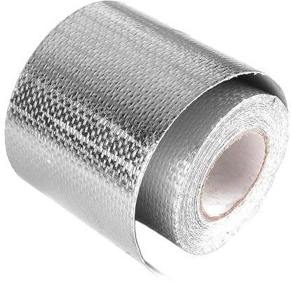 Generisch Hitzebeständiges Aluminiumklebeband | Hochtemperatur-Aluminium-Klebeband | Auto-Auspuff-Klebeband zum Abdichten und Flicken, Wohnwagen