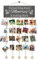 Zamety Portafotos de Madera con Logotipo, con Pinzas y Cuerda para Fotos, Cuerda Creativa para Colgar Fotos Equipado 20 Pinzas Pequeñas de Madera y 6 Cuerdas, Regalos de Familiares y Amigos