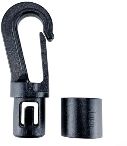 Ganci a connessione rapida per corde elastiche antiurto, ideali per applicazioni sportive all'aria aperta