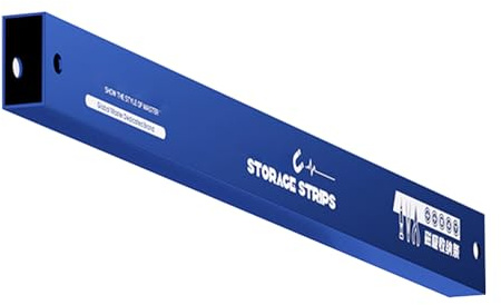 Genérico Soporte Magnético Para Herramientas - Barra Imanes Resistentes Para Montaje en Pared | Organizador Multifuncional de Garaje Compacto Para Utensilios y Piezas Técnicas