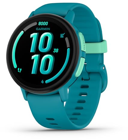 Garmin Bounce 2 (43mm) - LTE Smartwatch für Kinder, 1,2 AMOLED Touchdisplay, bis zu 2 Tage Akkulaufzeit, Schulmodus, Sport-Apps, Standortbestimmung in Echtzeit & LTE-Telefonie (ABO erforderlich)