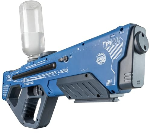 Aqua Blaster AB-400 Electric Water Gun, Rechargeable Water Blaster for Kids, 600ml Capacity, Electric Water Pistol, Fast Reload, Summer Water Toy