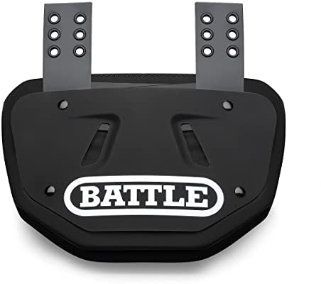 Battle Nightmare Chrome Football Back Plate-Adult Fußball-Rückplatte