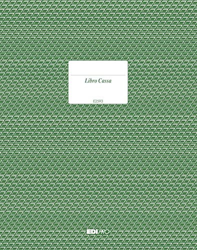 EDIPRO - E2593 - Libro cassa 96 pagine f.to 31x24,5