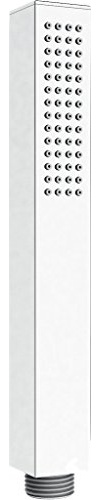 Nikles Stab-Handbrause Stick Quadro 1/2” *aus Metall, thermoisolierter Griff, 25 x 25x 197,3 mm, Weitwinkel-Sprühplatte, 1-strahlig, Easy-to-clean Technik, geregelte Durchflussmenge 12 l/ min