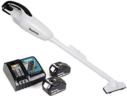 Makita DCL180RTW, stavdammsugare
