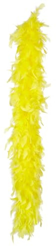 Boland - Boa de plumas, colores a elegir, longitud aprox. 180 cm, accesorio de disfraz, charlestón, años 20, flapper, carnaval, fiesta temática