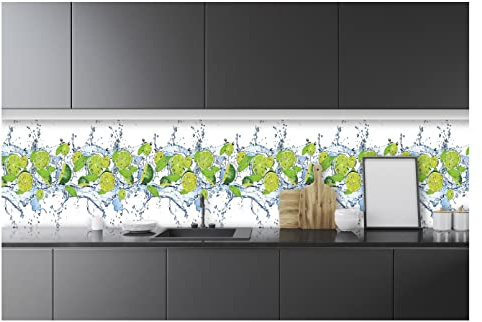 WallArena Vlies Fototapete, Obst, 250x60cm | Fototapeten - Tapeten - für Wohnzimmer Schlafzimmer - Vliestapete Wandtapete Tapete 3D Effekt- inkl. Kleister
