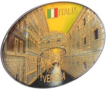 Calamita Magnete da frigorifero 3D di Resina Venezia Italia Souvenir Regalo Casa Cucina da Collezione