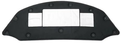 LUOWEINA Coussin d'isolation thermique et phonique for capot moteur, adapté for, Classe B W246 B180 B200 2012-2018 Tapis insonorisant avant de voiture en mousse de coton isolant phonique du capot ava
