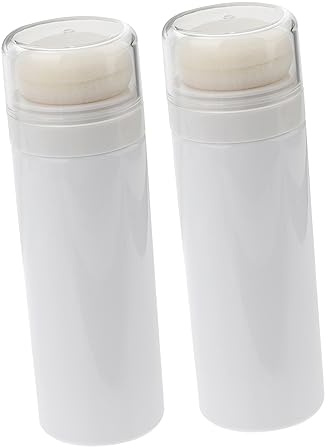 CIMAXIC 2stücke Leichte Puffflasche Für Babypuder Reise-puderbox Für Junge Mädchen Sicherer Und Praktischer Aufbewahrungsbehälter Für Körperpuder Und Talkum Für Unterwegs Farbige