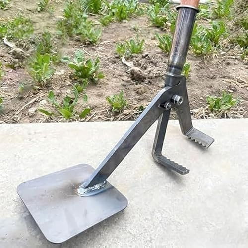 Herramienta De Extracción Raíces Resistente para Retoños, Arbustos Y Postes Valla, Implemento Jardín Que Ahorra Mano Obra