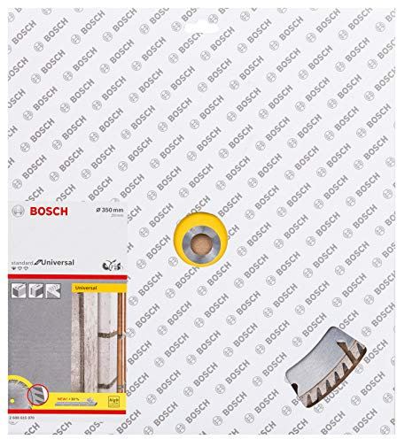 Bosch Professional Diamanttrennscheibe Standard for Universal (Beton und Mauerwerk, 350 x 20 mm, Zubehör Benzinsäge)