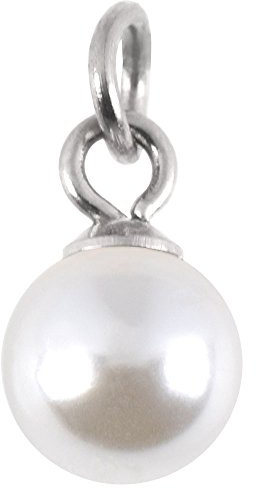 PIERCINGLINE Chirurgenstahl Anhänger | Perle | für Piercingringe Septum Clicker | Farbauswahl