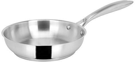 Sitram 711601, Poêle Charleston en acier inoxydable diam. 20 cm - tous feux dont induction