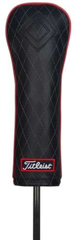 Titleist Leder Headcover schwarz/rot Fairwayholz