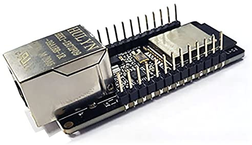 Wireless-Tag WT32-ETH01 Original Embedded Serial Port to Wifi Ethernet Module (ESP 32 Ethernet Development Board), Networking Bluetooth + Wifi Combo Gateway Module, RJ45 Network Port /LAN8720
