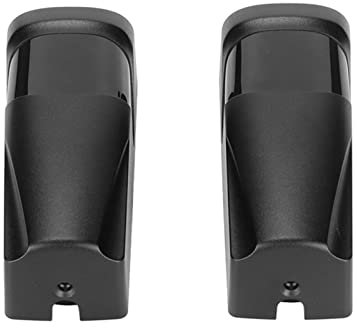 Infrared Photocell Sensor, IR Infrared Beam Alarm for Gate Opener, DC AC 12V to 24V Outdoor Waterproof Infrared Photocell Sensor Gate Opener Accessory, Transmitter and Receiver