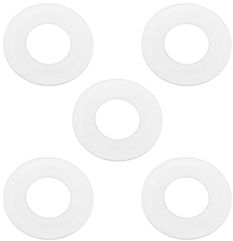 Create idea 5Pcs Toilet Flush Valve Seal Ring Replacement 816.418.00.1 Compatible with Geberit Flush Valves Flush Valve Base Sealing Washer Silicone