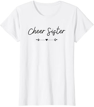 Cheer Sister Cheerleading T-Shirt