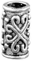 Windalf Celtic Haar- & Bartschmuck Zara 9 mm Mittelalter-Schmuck 925 Sterling Silber