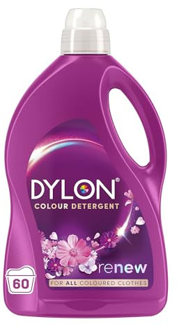 Dylon Blossom Colour Detergent (60 Wash Loads), Liquid Laundry Detergent for all Coloured Clothes, renewing in every wash with optimal results in 10 washes