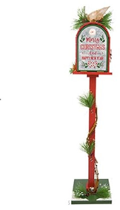 Cassetta postale, cassetta delle lettere montata a parete, cassetta delle lettere, cassetta postale, kit combinato per posta, cassetta postale retrò in legno, tutto in uno, centro commerciale di Nata