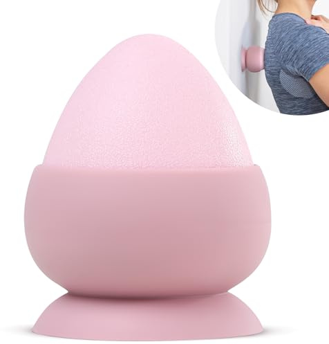 YANGTSUNG Bola de masaje manos libres, bola de punto de activación, alivio muscular de dolor de espalda de tejido profundo, pequeños regalos de relajación para hombres y mujeres, cumpleaños de marido