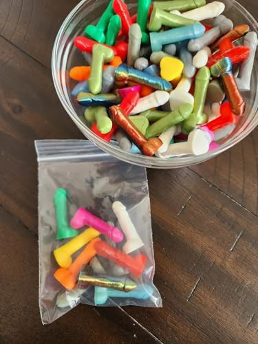 Bag of Dicks - 3D Bulk Mini Dicks - Funny Prank Gift, Gag Gift, Bachelor Party Favors, Bachelorette Party Joke, Risque Novelty Items, Sent Anonymously (Skin Tone Mixed Pack, Pack of 25)