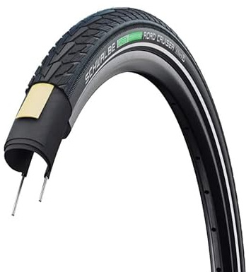 Road Cruiser 16x1.75 Eco-Friendly Kevlar Guard 47-305 B/B-SK+RT Black Urban Terrain Reifen