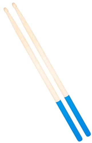 BESTonZON Ahornholz Drumsticks für Schlagzeug Rutschfeste Griffe Tragbar und Leicht für Anfänger und Profis Musikalische Percussion-sticks Zufällige Farbe