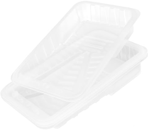 SOPOTUTU 4piezas Liners De Bandeja para Rodillos De Pintura De Translúcido De Accesorios Ligeros y Prácticos para Pintura Hogar Facilita Cambio Rápido De Colores y Ahorra Limpieza