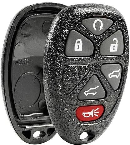 for Chevy Suburban Tahoe Traverse Key Fob Cover GMC Yukon XL Key Fob Case Shell Keyless Remote Replacement