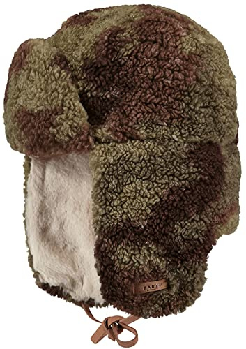 Barts Fliegermütze Lucerne Bomber Plüsch-Wintermütze mit Ohrenklappen 3975 Print Green 26