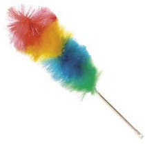 Plumeau multicolore anti-poussière